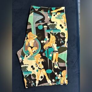 Loudmouth Men’s Golf Shorts Size 40